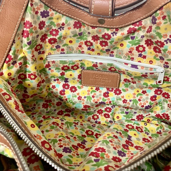 Fossil Multicolor Stitched Straw Frame Handbag - Picture 3 of 12